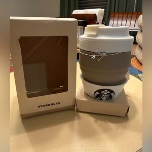 China Starbucks x Good Silicone Collapsable Travel Cup